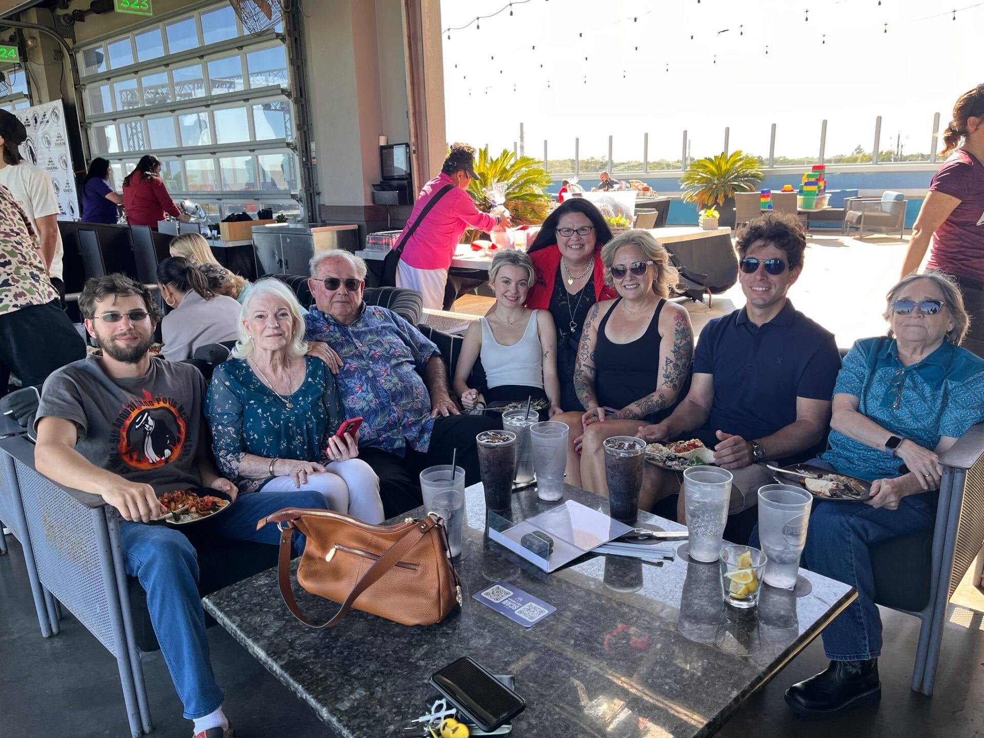 Carrie Potts Family Celebrating Geno