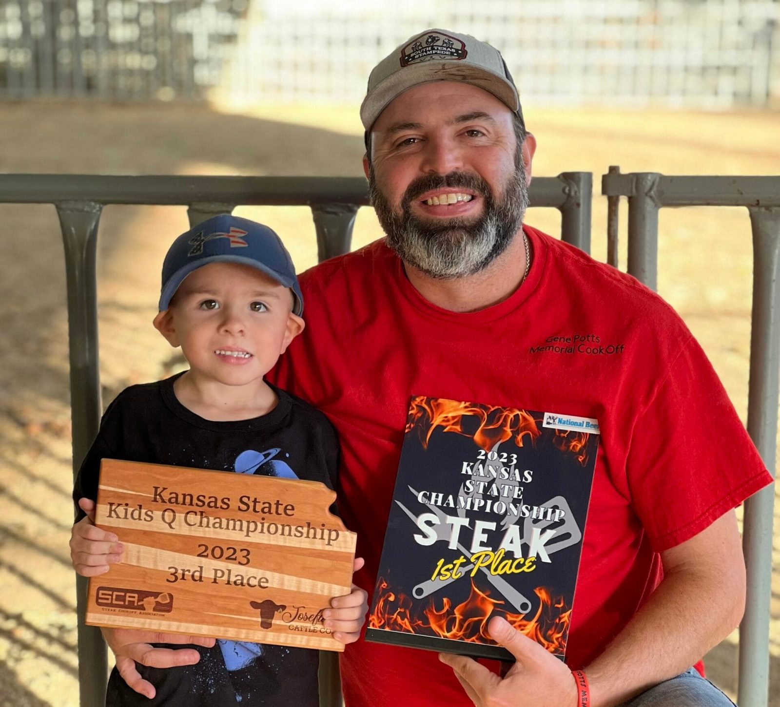 Doug and Eastyn in Kansas