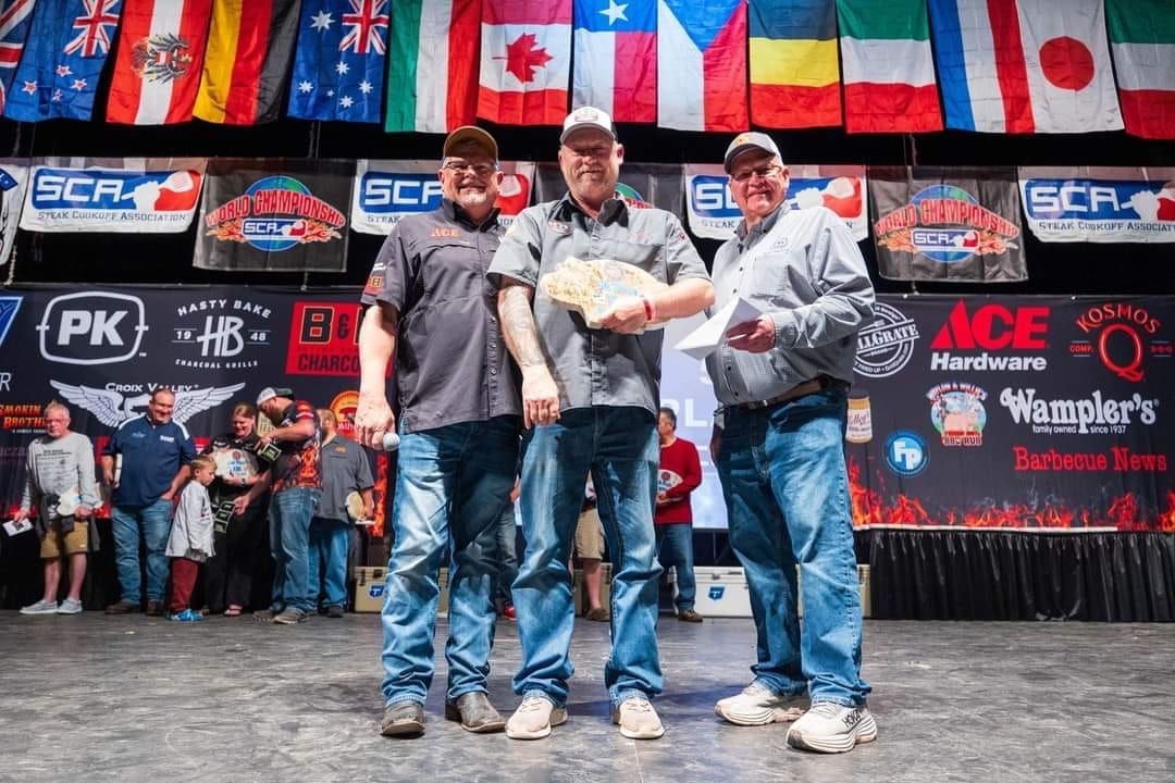 Paul Wolfe 5th Place in Ribs