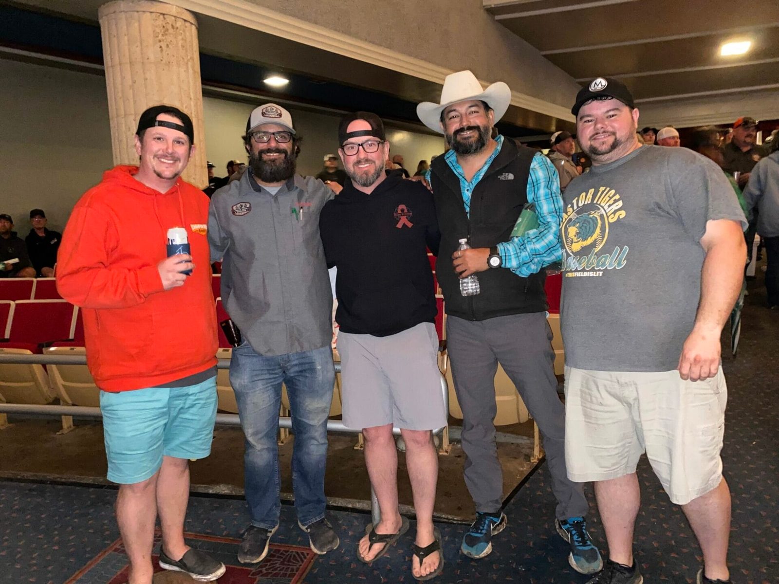 Brian, Alfred, Steven, Peter, and Evan