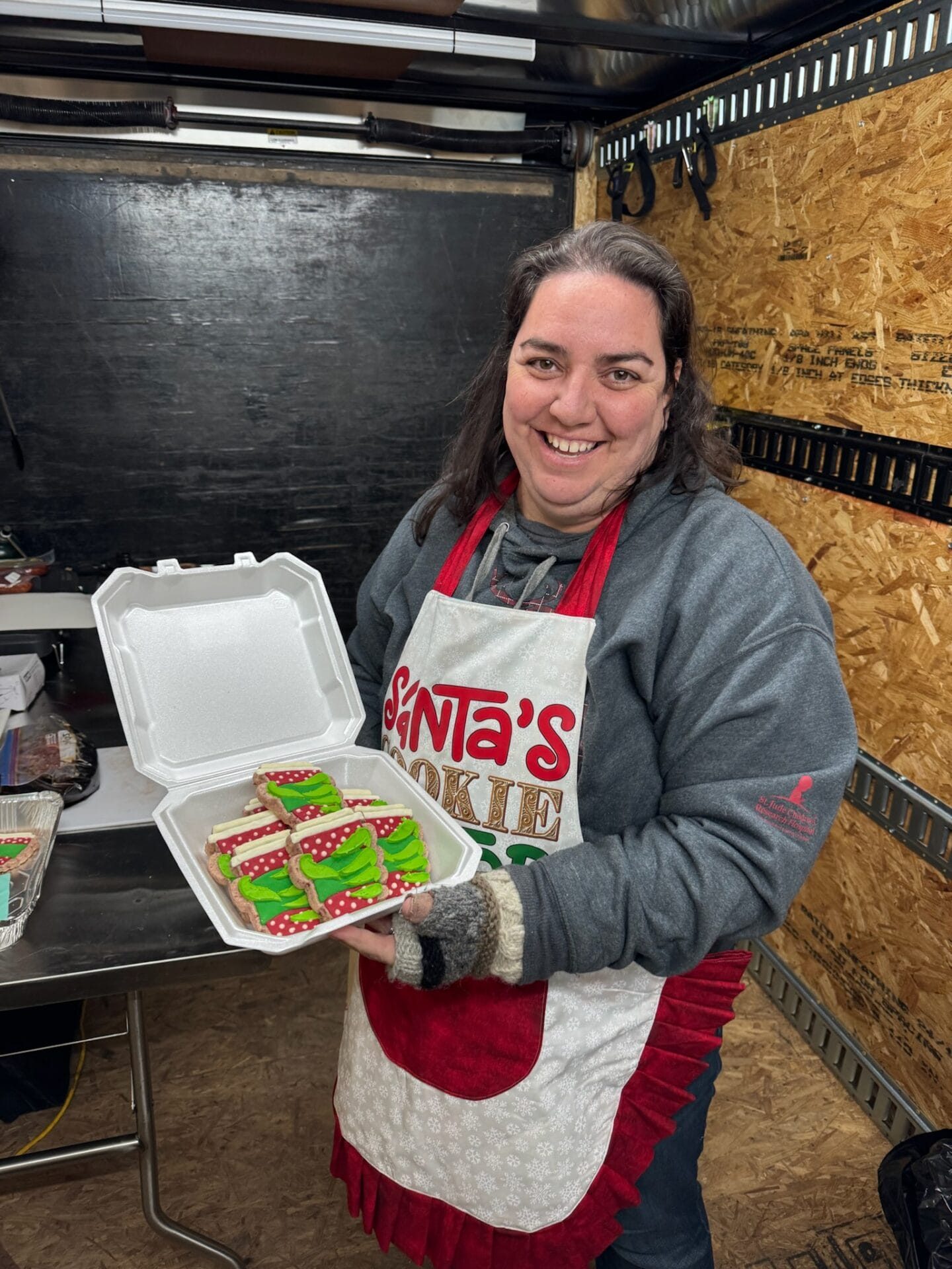 Roberta Smith 2nd Place Christmas Cookies Winter Wonderland