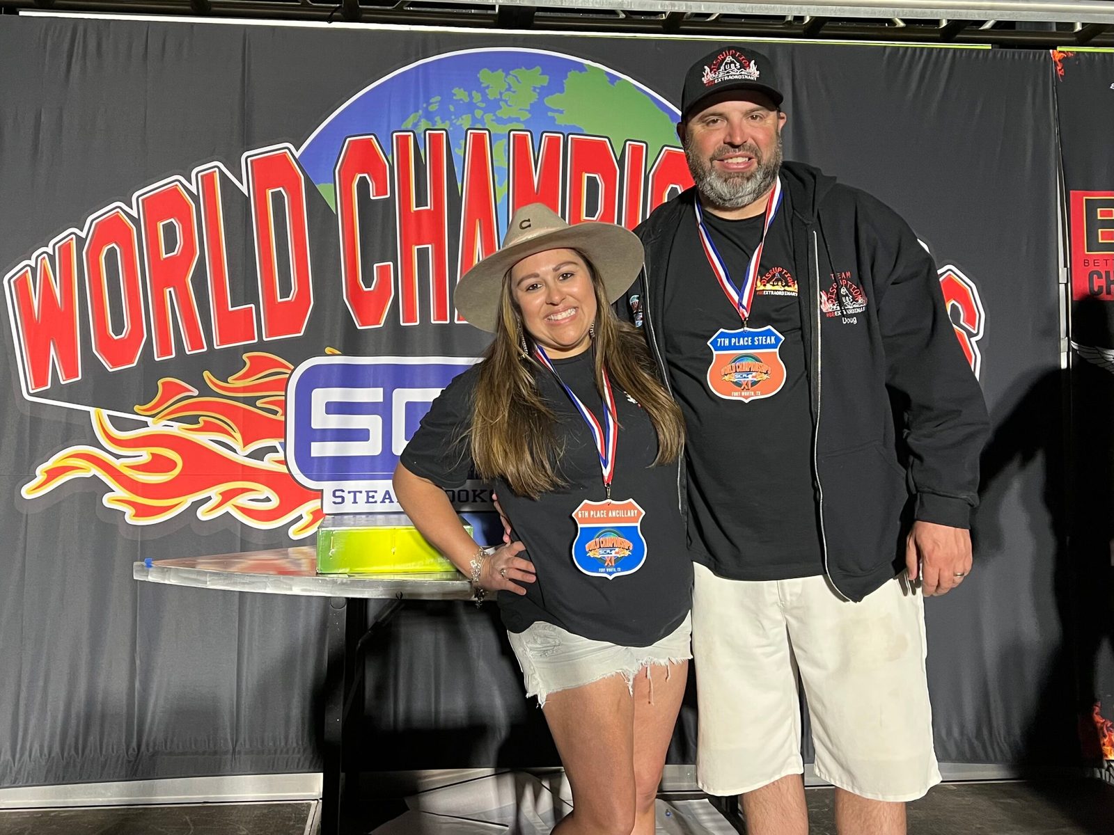 Doug and his wife Evy secured the 6th place spot in their respective categories